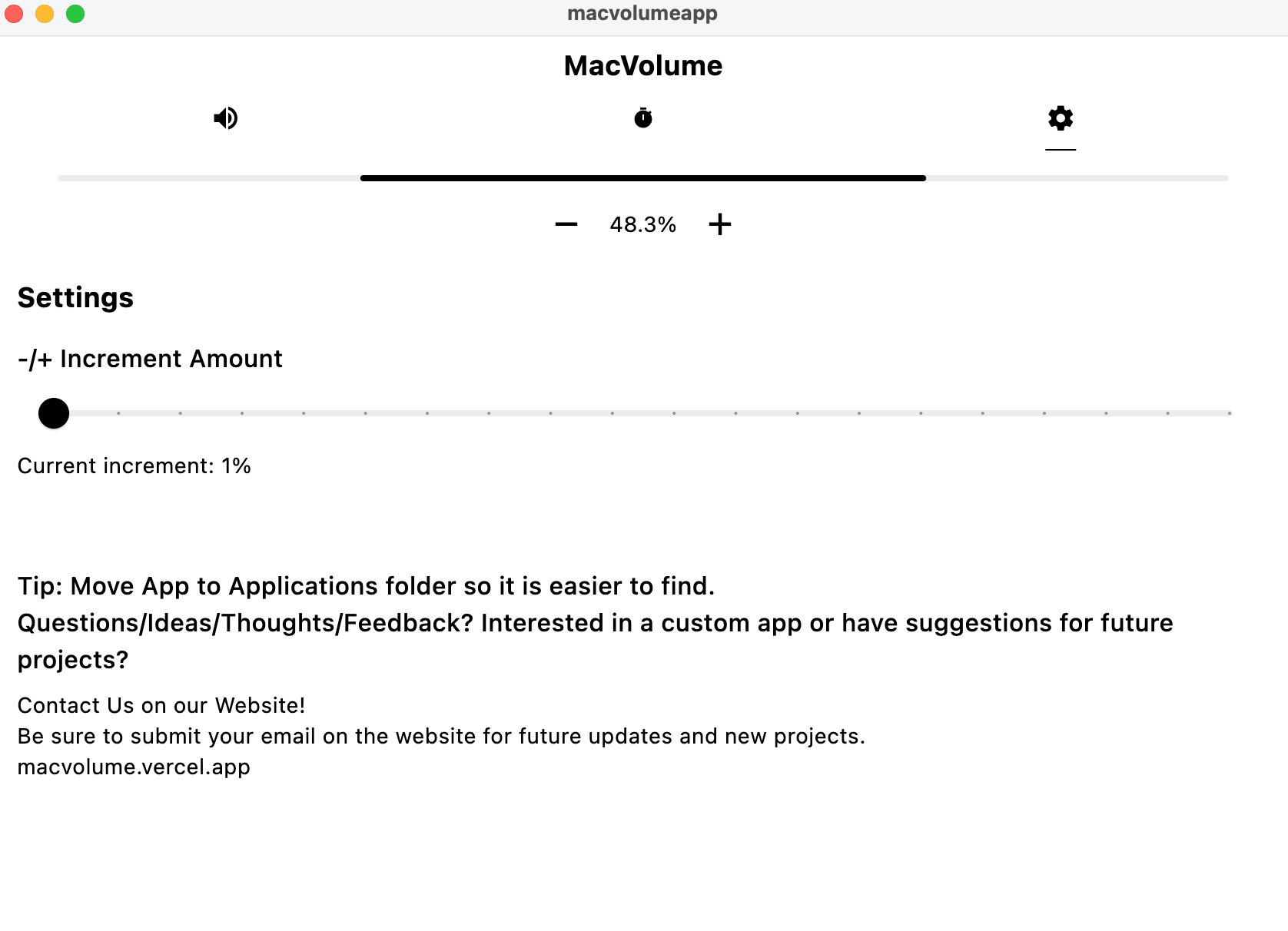 MacVolume Screenshot 3